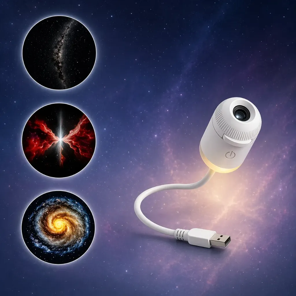 Mini Galaxy Projector (3 slides)