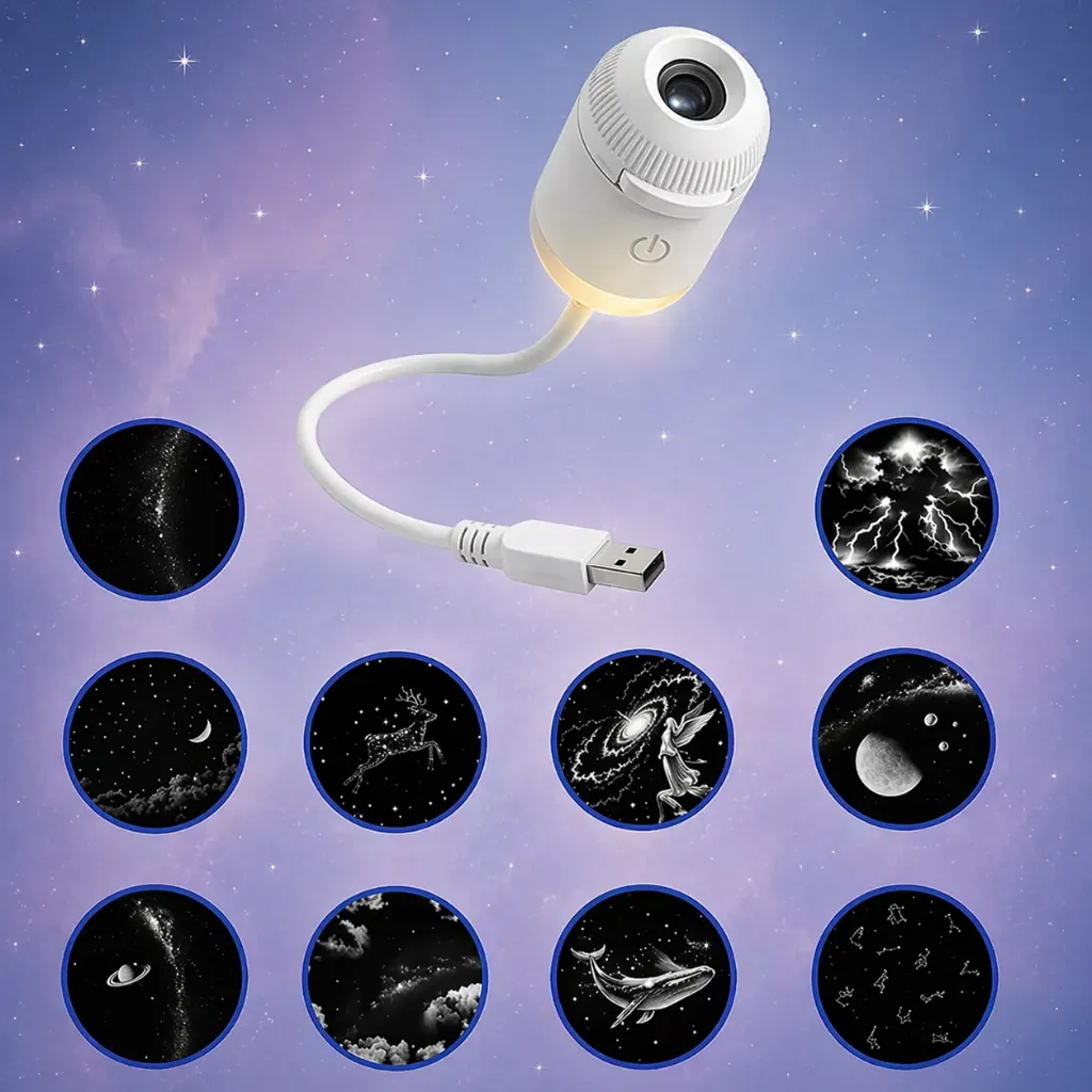 Mini Galaxy Projector (10 slides)